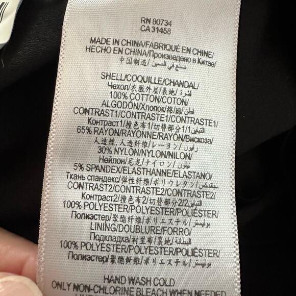 BCBGMaxAzria Tess Strapless Dress Black Club Cocktail Party Y2K Whimsygoth Date - Picture 7 of 7